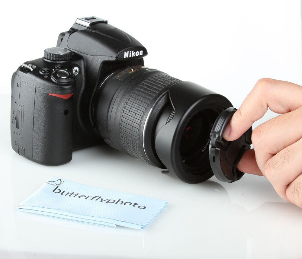 55MM Reversible Flower Lens Hood + Center