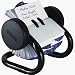 Rolodex 66700 Rolodex Open Rotary Card File, 250 1-3/4 x 3 1/4 Cards, 24 Guides, Black Finish