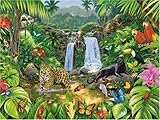Ravensburger In the Jungle Puzzle, 500pc Image Ravensburger In the Jungle Puzzle, 500pc