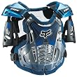 Fox Racing Airframe Men's Roost Deflector Off-Road Motorcycle Body Armor - Blue/Chrome