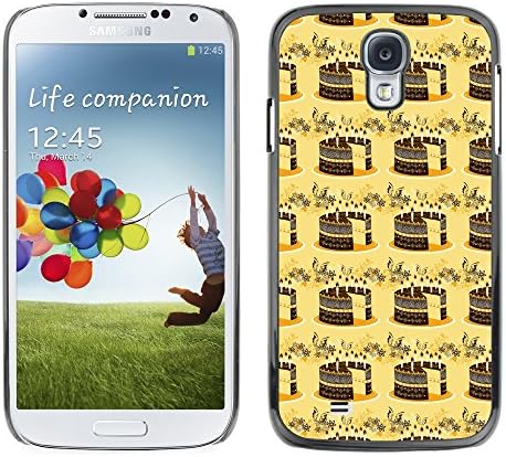 PatternViking PC Polycarbonate Aluminium Back Case Cover Samsung Galaxy S4 IV i9500 ( cute cake )
