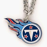 Tennessee Titans Chain Necklace with NFL Team Logo Pendant