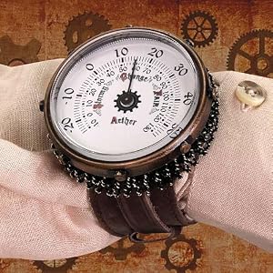 Antique Brass Steampunk Aether Monitor