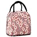Fashion Lunch Bag Tote for Women Work Travel Make Up Bag Diaper Organizer Bag - Pink Mum