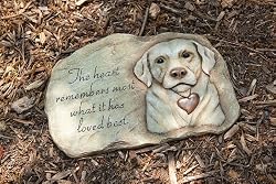 Pet Memorial Garden Stone