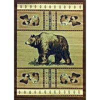 Cabin Area Rug 3 Ft. 10 In. X 5 Ft. 1 In. Design #L 360