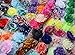 30 QTY Shabby Chiffon Fabric Hair Flowers 2''-2.5