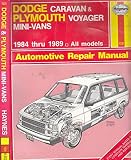 Dodge Caravan & Plymouth Voyager mini-vans automotive repair manual