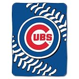 Northwest Chicago Cubs Big Stitch Royal Plush Raschel
