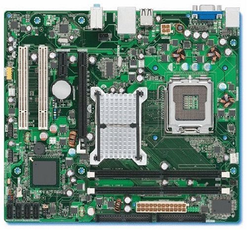 Intel Core2 Quad/LGA 775/Intel G31/FSB 1333/2DDR2-800/Intel GMA 3100/GbE/5.1-CH/VGA/Micro ATX Motherboard