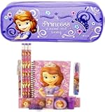 Disney Princess Sofia Pencil Case with Stationery Set - Lavender