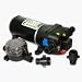 FloJet 04325143L Marine Washdown Pump with Nozzle (4.5-GPM, 40-PSI, 12-Volt, 11-Amp)