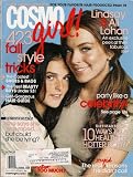 LINDSAY AND ALI LOHAN COSMO GIRL NOVEMBER 2006 PARTY LIKE A CELEBRITY 10 WAYS TO A HEALTHIER HOTTER BODY AND MORE!