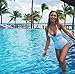 Women's Sexy V Neck Halter Hollow Out One Piece Monokini Beachwear Bikini Swimwuits