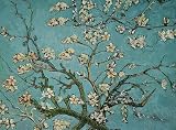 Art Reproduction Oil Painting - Van Gogh Paintings: Branches of an Almond Tree in Blossom Gallery Wrap - Extra Large 30 X 40 - Hand Painted Canvas Art