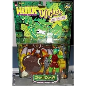 Marvel The Hulk Outcasts--Chainsaw figure