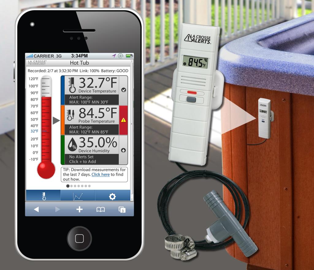 La Crosse Alerts Wireless 926251031HT Monitor System