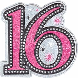 Sweet 16 Sparkle Cutout