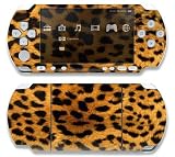 Cheetah Skin Design Protector Skin Decal Sticker for Playstation PSP Slim / PSP 3000