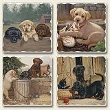 Highland Graphics-Friends for Life Coasters