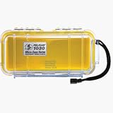 Pelican 1030 Micro Case Yellow With Clear Lid - Waterproof Containers - Pelican Products