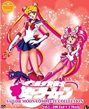 Sailor Moon Complete Collection (TV 1 - 200 End + 3 Movie) DVD Unedited and Uncut