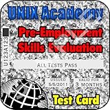 IMAGE OF 3-months Pass for any Skills Pre-Employment Evaluation Tests by UNIX Academy