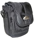 Samsonite weatherproof ultra high qualtiy leather re enforced,  ultra padded digital camera case with belt loop and shoulder strap for  Kodak zi8, 10MP, C1013, C140, C180, C913, M1033, M320, M340, M863,  Z1485, zi8. Zx1