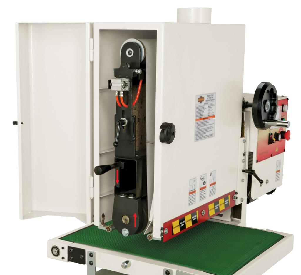 Shop Fox W1813 18Inch Open End Wide Belt Sander Power Combination