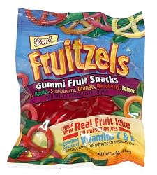 Good Sense Single Serve, Assorted Fruitzels, 4-Ounce Bags (Pack of 12)