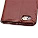 iPhone 7 Case, Phone Cover 7, Carryberry Elephant Pattern Premium PU Leather Wallet Flip Protective Skin Case for iPhone 7 ,Brown