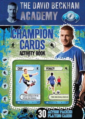 The David Beckham Academy Champion Cards Activity Book
