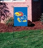 Party Animal University of Kansas Jayhawks KU New Decorative Mini Garden Flag
