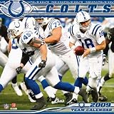 Indianapolis Colts 2009 12 inch by 12 inch Team Wall Calendar