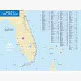 MAPTECH PAPER CHART KIT BOOK REGION 07 FLORIDA EAST COAST