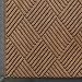 Andersen 208 Medium Brown Polypropylene WaterHog Classic Diamond Entrance Mat, 6' Length x 3' Width, For Indoor/Outdoor