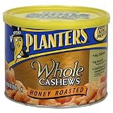 Planters Cashew Whole Honey Roasted, 9.5-Ounce Units (Pack of 3)