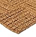 Kempf Coco Rug, Low Profile, Natural Coir Doormat, Floor Mat for Entryways, Patio, Garage, 18 x 30 x 0.25-Inch