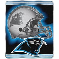 Carolina Panthers 50x60 Raschel Throw