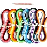 Quilling Paper Set with Slotted Tool (720 pcs 3x540mm 36 colors)