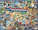 United States of America 1000. Piece Jigsaw Puzzle by White Mountain Puzzles