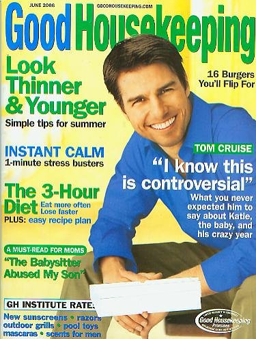 Good Housekeeping June 2006 - Tom Cruise
