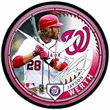 MLB Washington Nationals Jayson Werth Round Clock