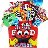 Snack Attack Junk Food Lovers Care Package Gift Box by Art of Appreciation Gift Baskets Big Save