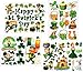 St Patrick's Day Window Clings Decals Kit
