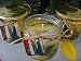 Tropical Fruit Scented Gel Wax Candle in Preserve Jar 10 Oz.