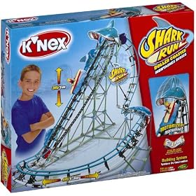 K'Nex Shark Run Roller Coaster - Motorized Building System