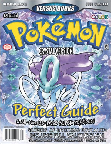 Books: Versus Books Official Pokemon Crystal Perfect Guide