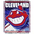 Cleveland Indians MLB Triple Woven Jacquard Throw (MLB Series) (48x60")"