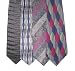 Neck Tie Lot of 4 Mens Geometric Neckties